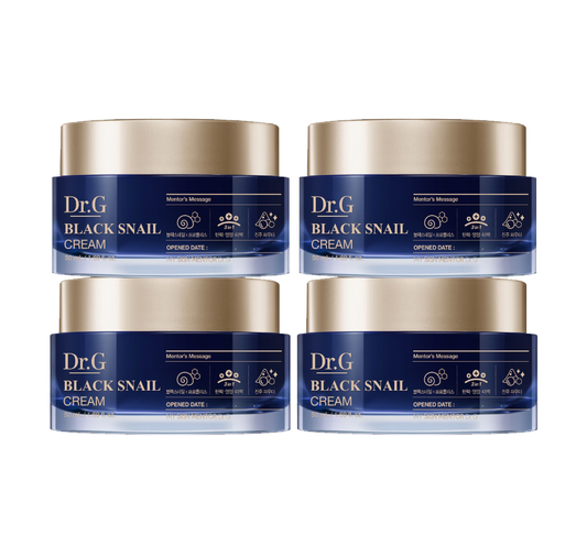 Dr.G Black Snail Cream 50ml / 1.69 fl oz X 4EA