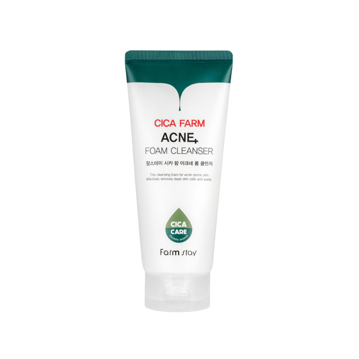 FARM STAY Cica Farm Acne Foam Cleanser 180ml / 6.08 fl oz