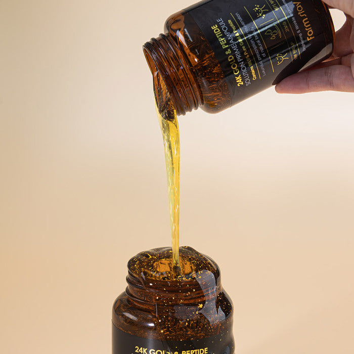 FARM STAY 24K Gold & Peptide Prime Ampoule 250ml / 8.45 fl oz
