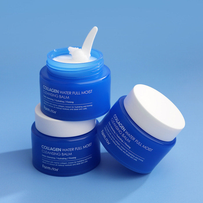 FARM STAY Collagen Water Full Moist Cleansing Balm 95ml / 3.21 fl oz