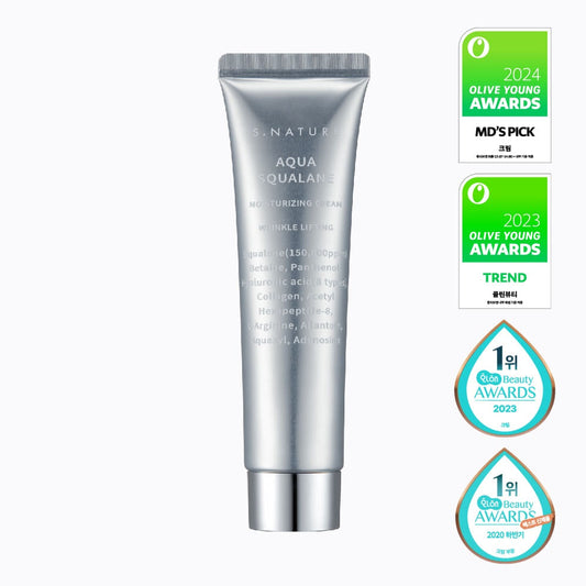 S.NATURE Aqua Squalane Moisturizing Cream 60ml / 2.02 fl oz