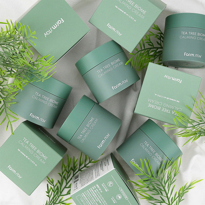 FARM STAY Tea Tree Biome Calming Cream 80ml / 2.7 fl oz