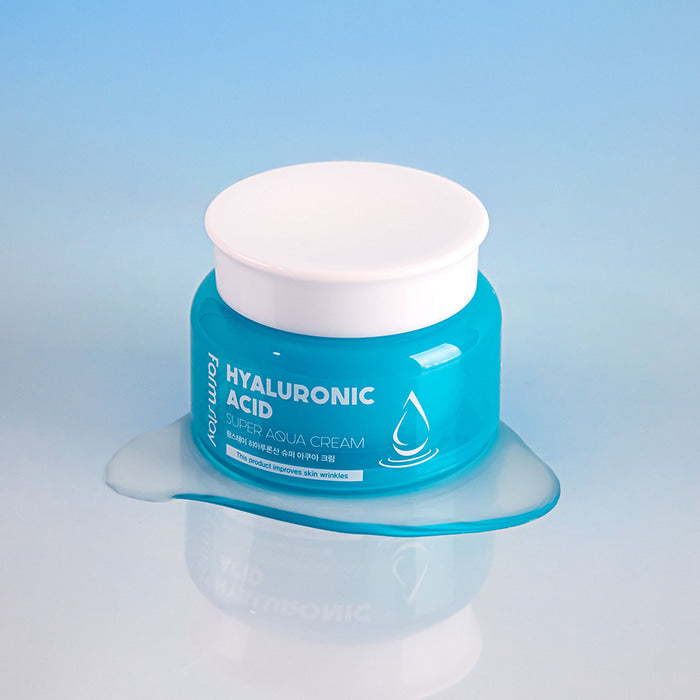 FARM STAY Hyaluronic Acid Super Aqua Cream 100ml / 3.38 fl oz