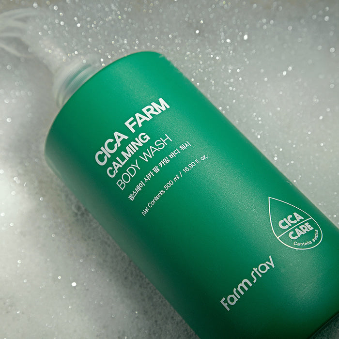 FARM STAY Cica Farm Calming Body Wash 500ml / 16.90 fl oz