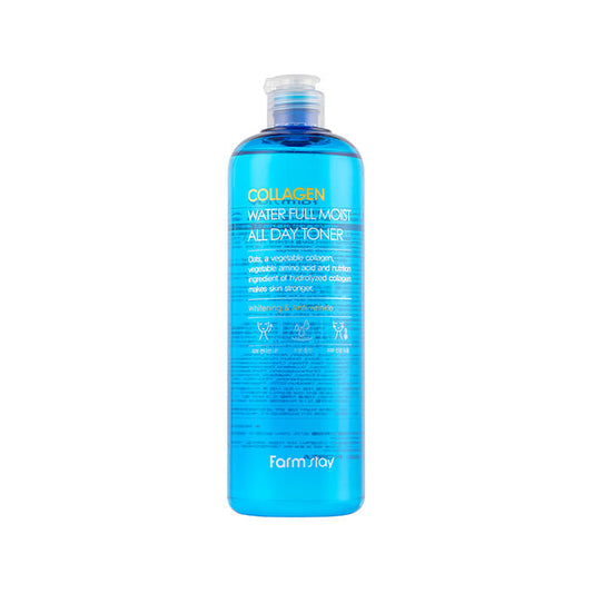 FARM STAY Collagen Water Full Moist All Day Toner 500ml / 16.9 fl oz