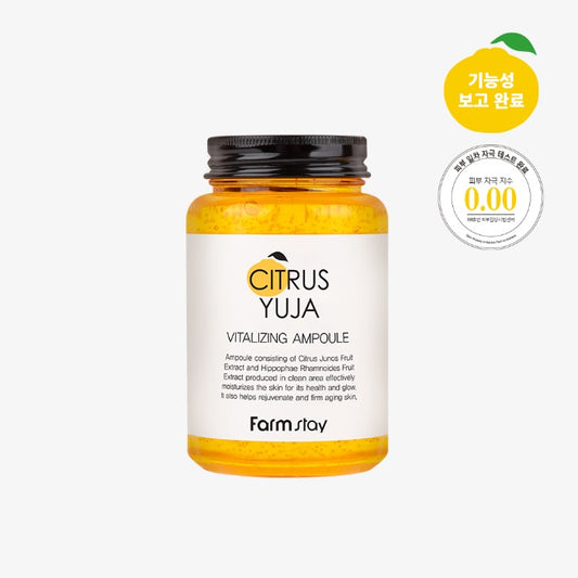 FARM STAY Citrus Yuja Vitalizing Ampoule 250ml / 8.45 fl oz