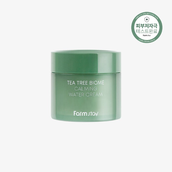 FARM STAY Tea Tree Biome Calming Water Cream 80ml / 2.7 fl oz