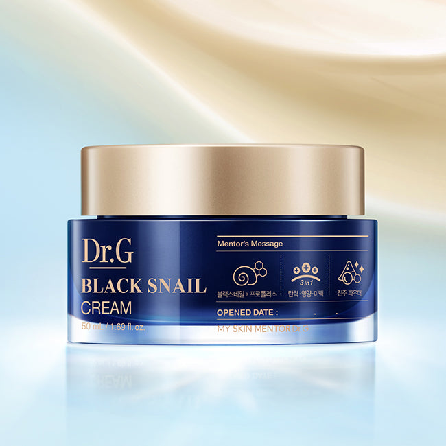 Dr.G Black Snail Cream 50ml / 1.69 fl oz X 4EA