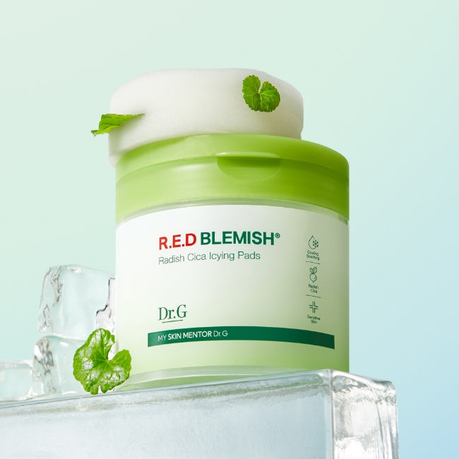 Dr.G Red Blemish Radish CICA Icying Pads 60 Pads
