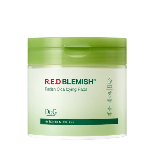 Dr.G Red Blemish Radish CICA Icying Pads 60 Pads