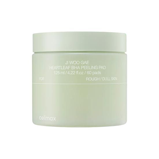 Celimax Ji Woo Gae Heartleaf BHA Peeling Pad 125ml / 4.22 fl oz * 60 Toner Pads