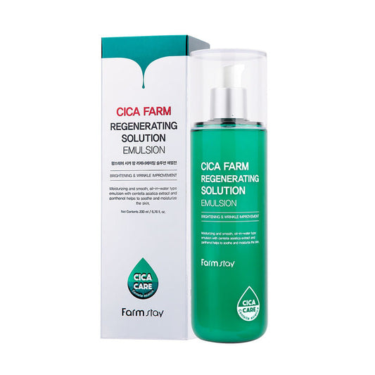 FARM STAY Cica Farm Regenerating Solution Emulsion 200ml / 6.76 fl oz