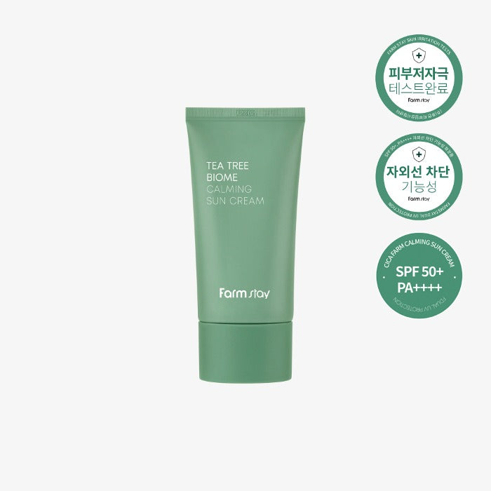 FARM STAY Tea Tree Biome Calming Sun Cream 50g / 1.76 fl oz