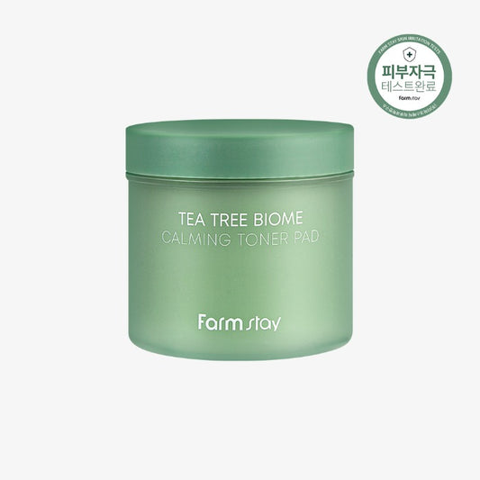 FARM STAY Tea Tree Biome Calming Toner Pad 140ml X 70 Pcs