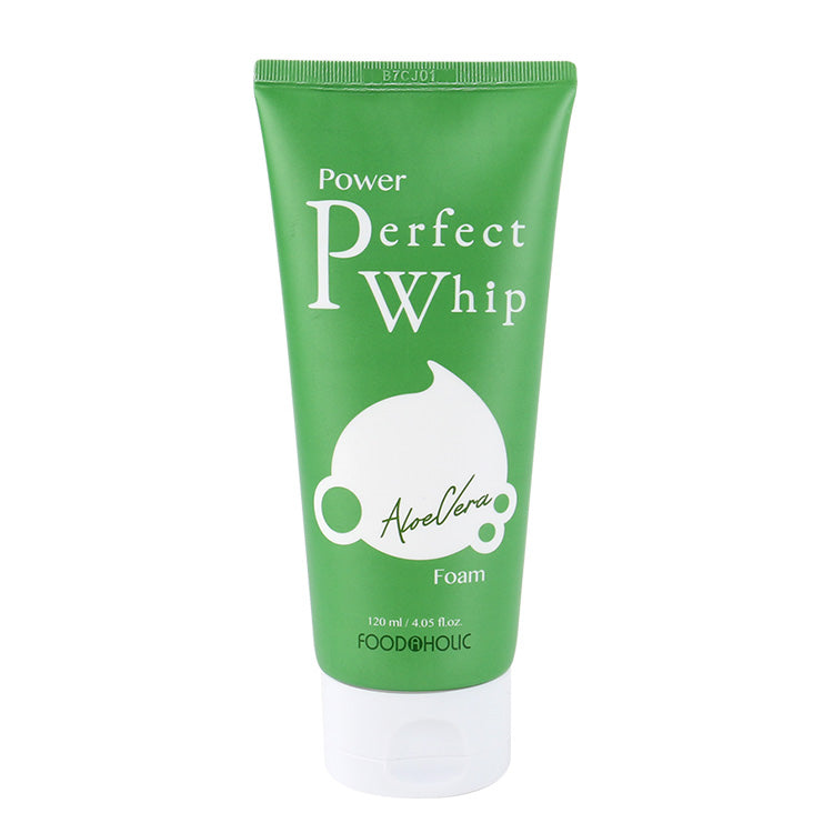 FOODAHOLIC Power Perfect Aloe Vera Whip Foam Cleanser 120ml / 4.05 fl oz