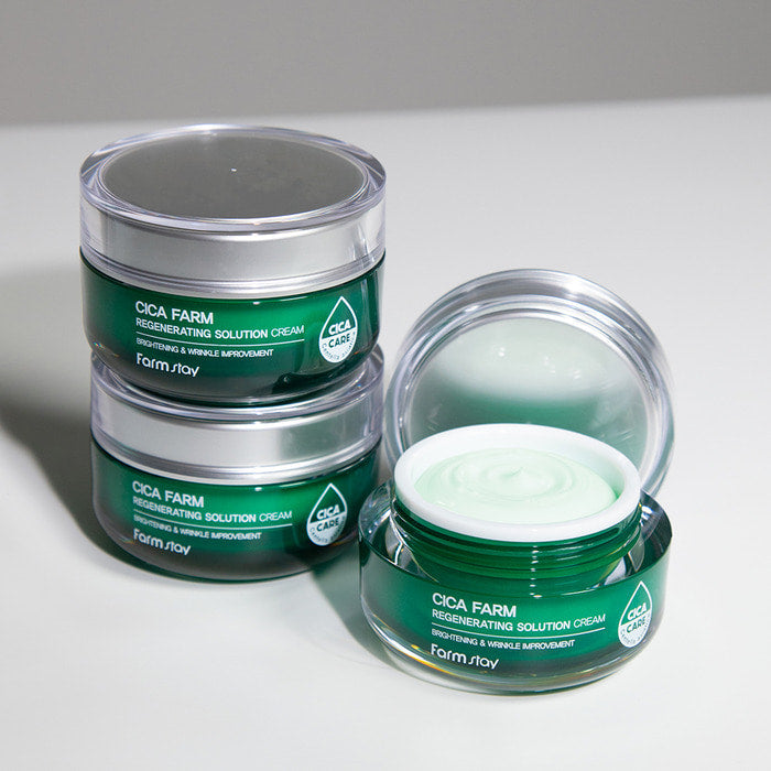 FARM STAY Cica Farm Regenerationg Solution Cream 50ml / 1.69 fl oz
