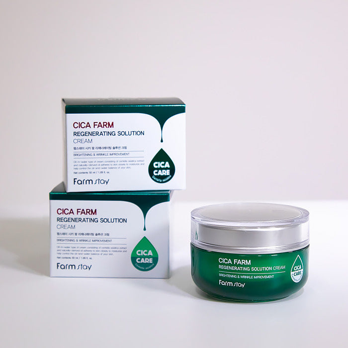 FARM STAY Cica Farm Regenerationg Solution Cream 50ml / 1.69 fl oz