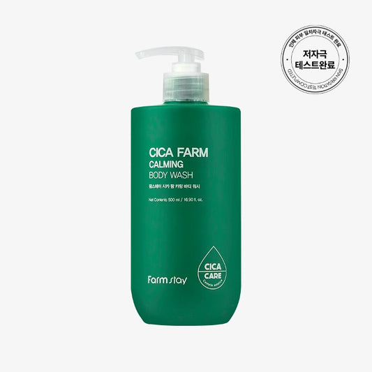 FARM STAY Cica Farm Calming Body Wash 500ml / 16.90 fl oz