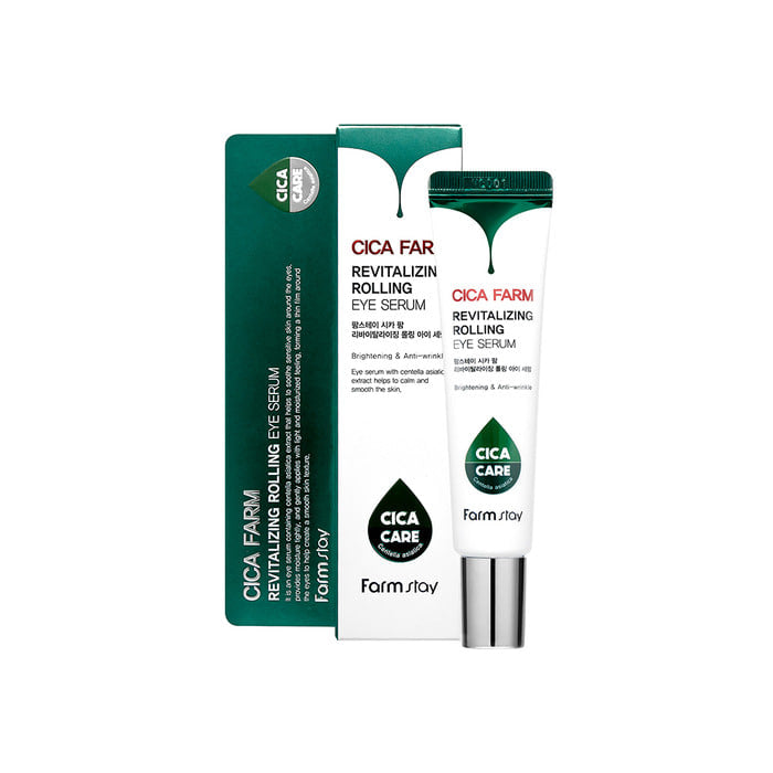 FARM STAY Cica Farm Revitalizing Rolling Eye Serum 25ml / 0.84 fl oz