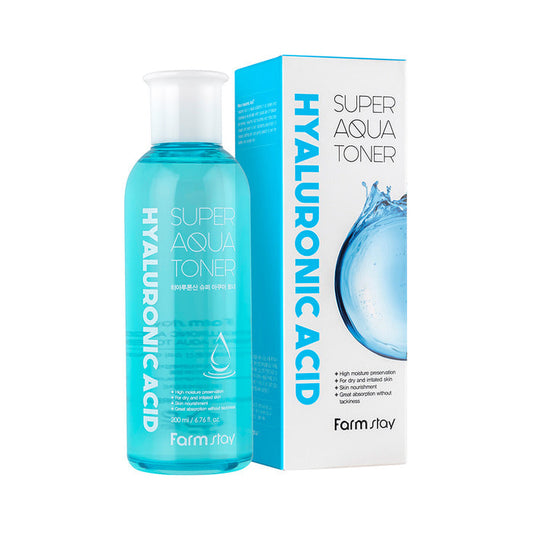 FARM STAY Hyaluronic Acid Super Aqua Toner 200ml / 6.76 fl oz